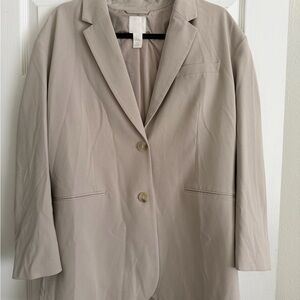 H&M Light Taupe Blazer
